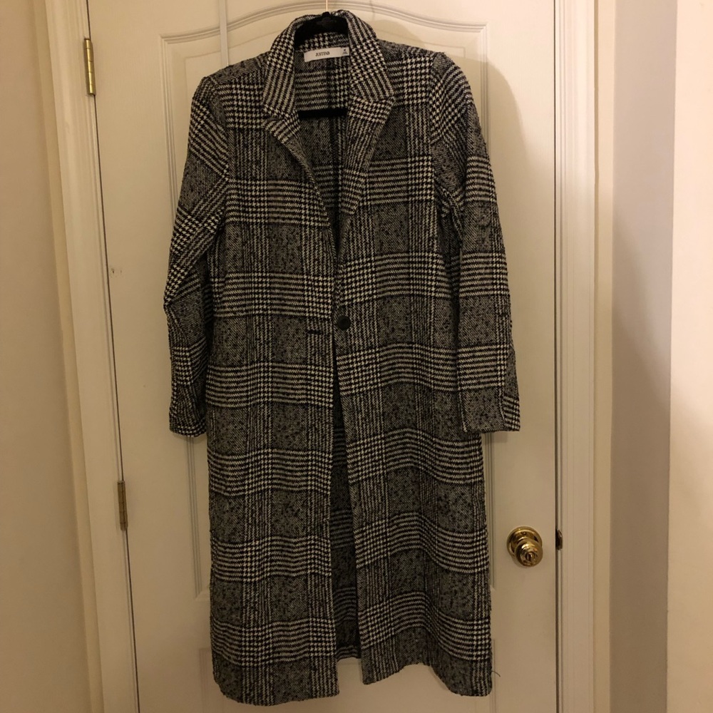 JustFab Plaid Jacket